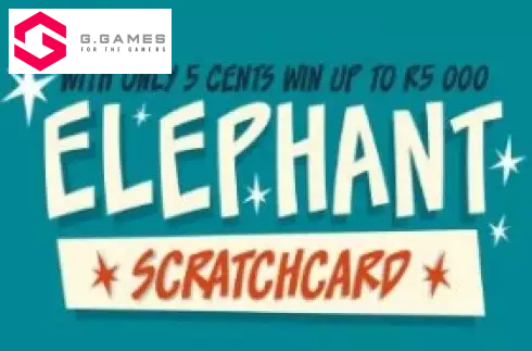 Elephant Scratchcard